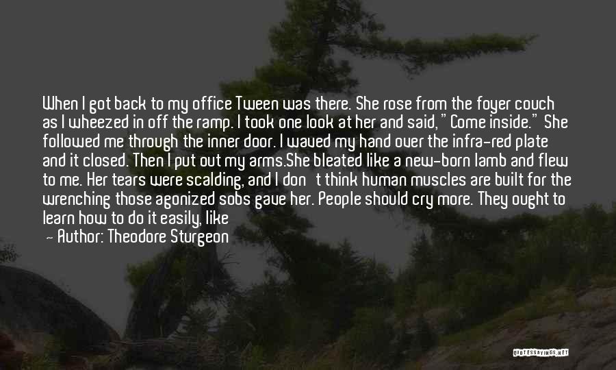 I Tried Not To Cry Quotes By Theodore Sturgeon