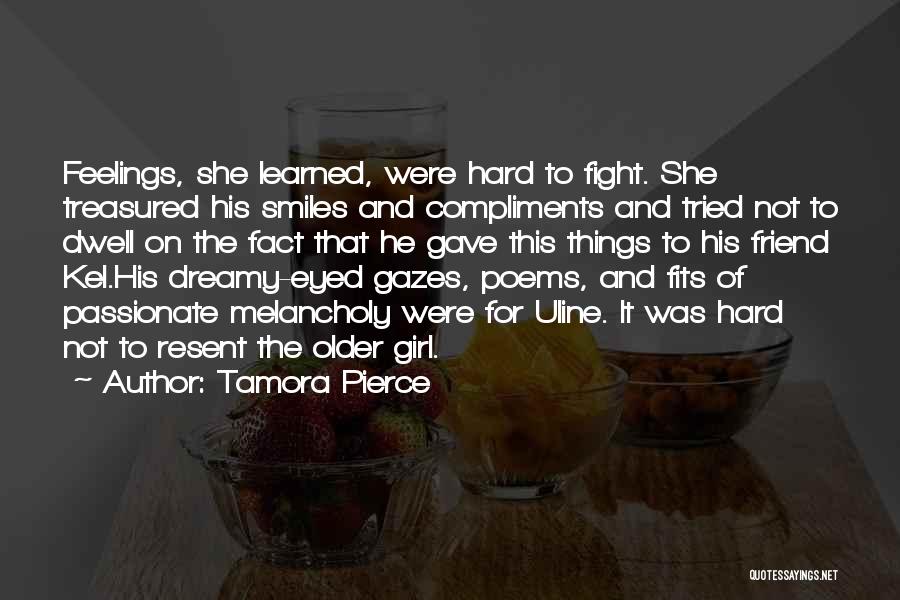 I Tried So Hard Love Quotes By Tamora Pierce