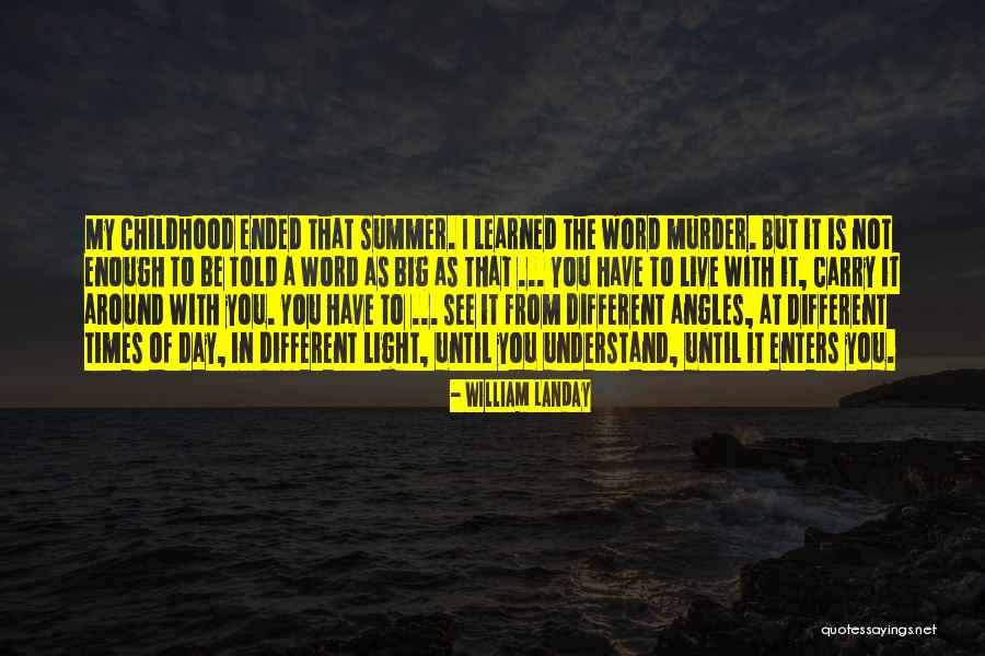 I Understand That Quotes By William Landay I Understand That Quotes By William Landay