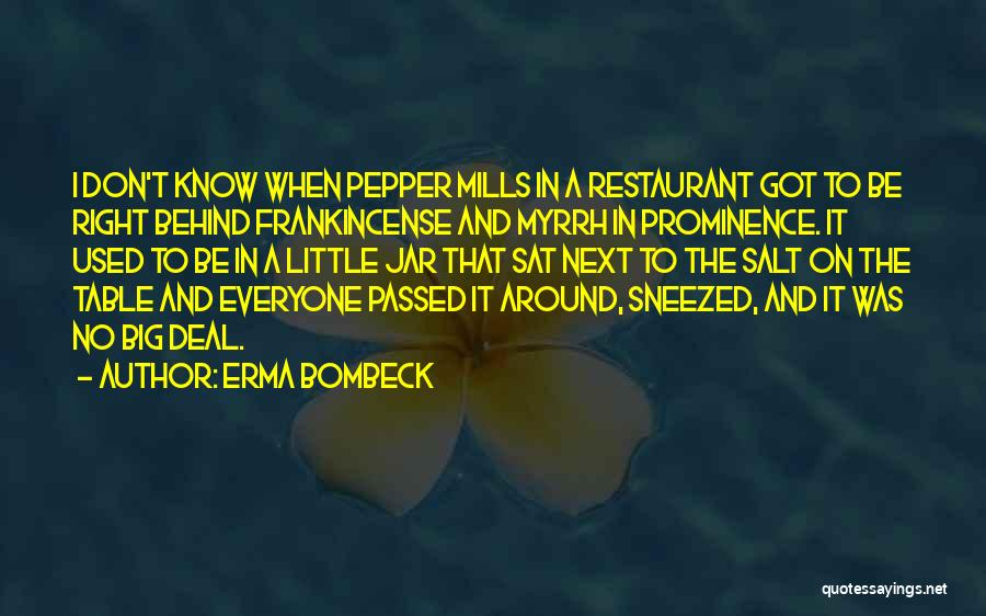 I Used To Know Quotes By Erma Bombeck