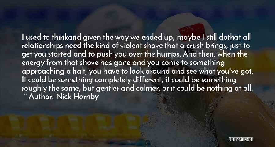 I Used To Look Up To You Quotes By Nick Hornby