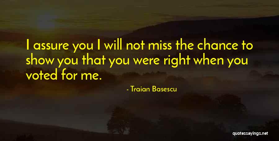 I Voted Quotes By Traian Basescu I Voted Quotes By Traian Basescu
