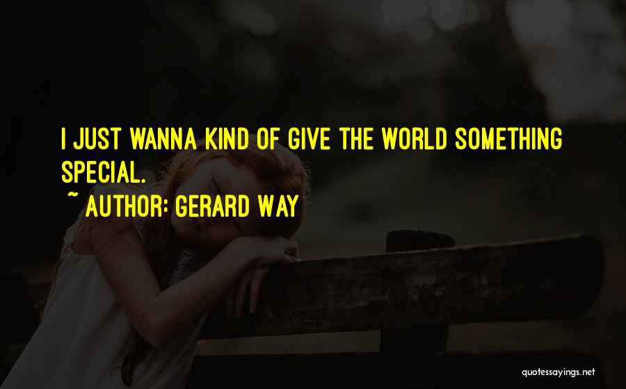 I Wanna Give Up Quotes By Gerard Way