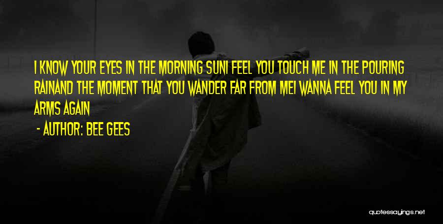 I Wanna Know How You Feel Quotes By Bee Gees
