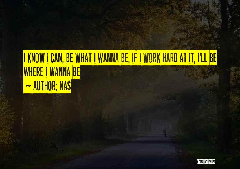 I Wanna Work It Out Quotes By Nas