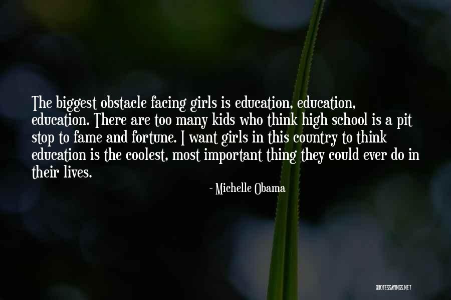 I Want A Country Girl Quotes By Michelle Obama I Want A Country Girl Quotes By Michelle Obama
