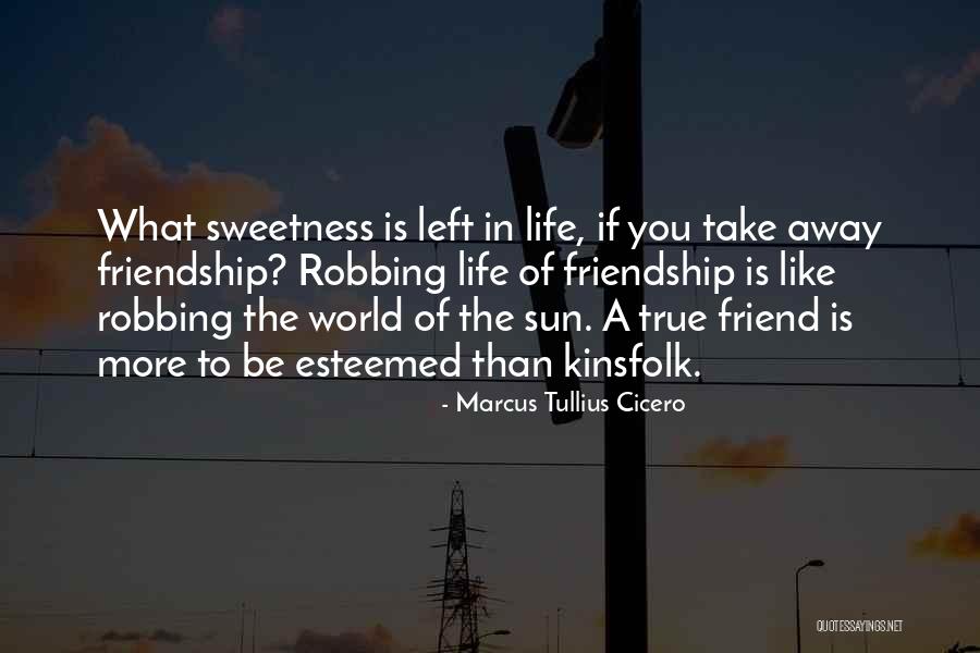 I Want A True Friend Quotes By Marcus Tullius Cicero