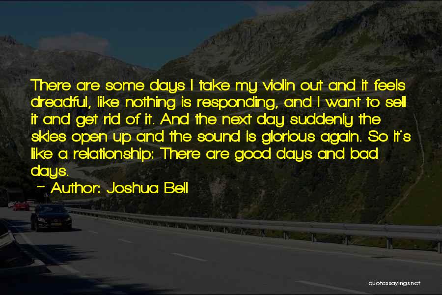 I Want My Next Relationship Quotes By Joshua Bell