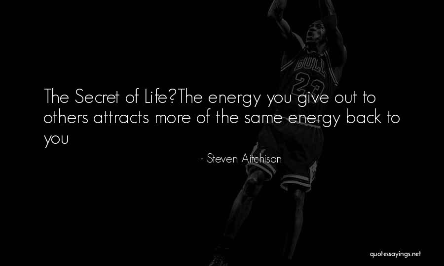 I Want The Same Energy I Give Quotes By Steven Aitchison I Want The Same Energy I Give Quotes By Steven Aitchison