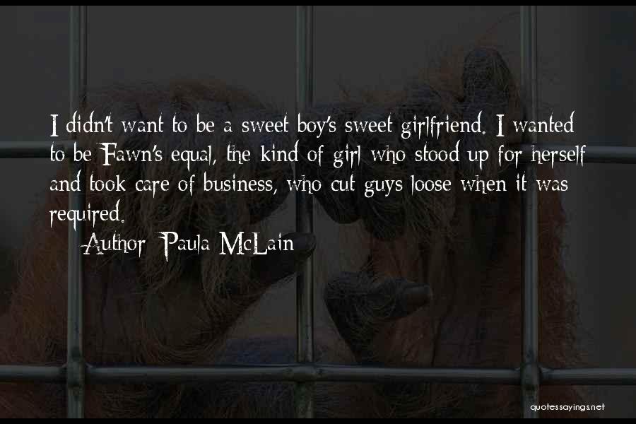 I Want To Be The Girl Who Quotes By Paula McLain