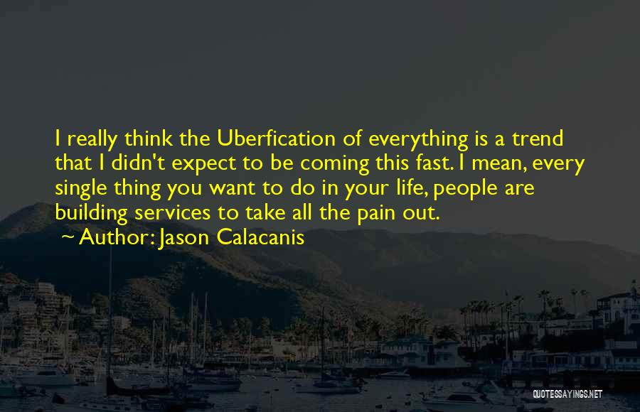 I Want To Be Your Everything Quotes By Jason Calacanis