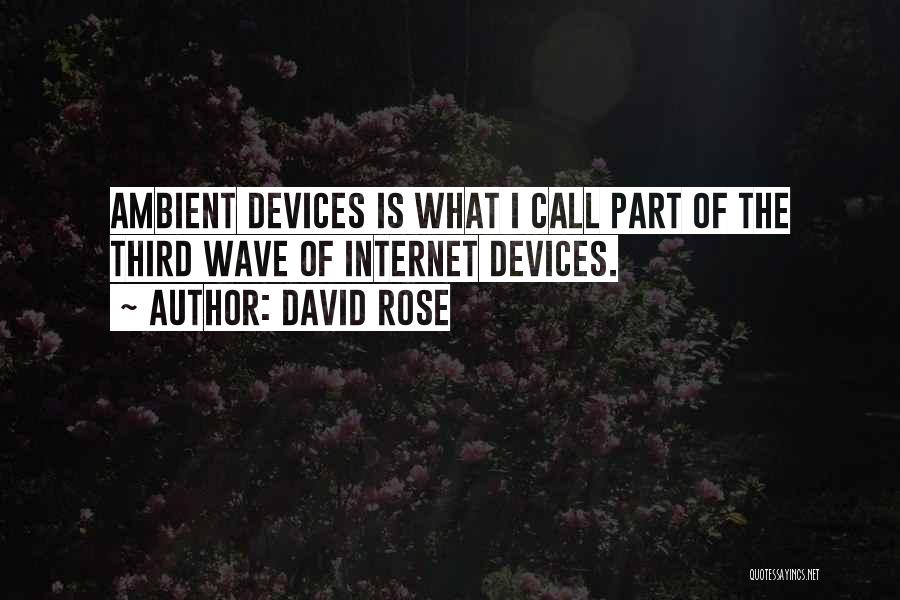 I Want To Call You Mine Quotes By David Rose