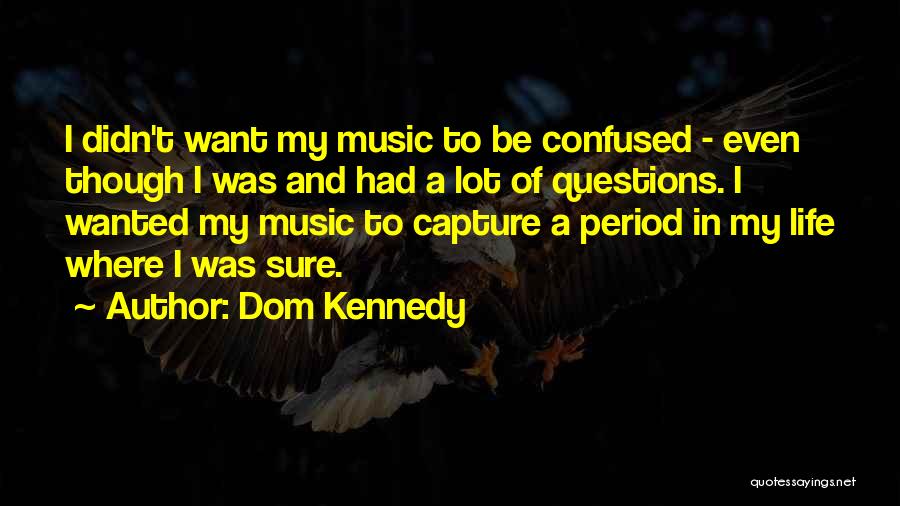 I Want To Capture Quotes By Dom Kennedy