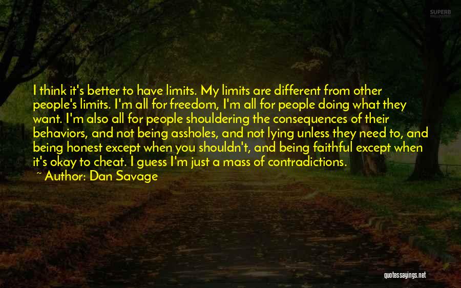 I Want To Cheat Quotes By Dan Savage
