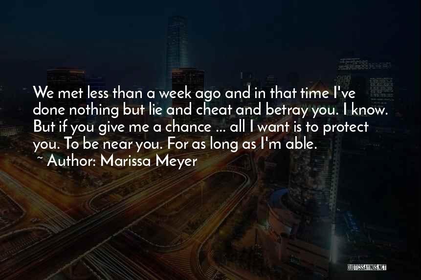 I Want To Cheat Quotes By Marissa Meyer