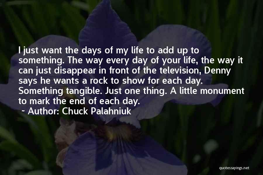 I Want To Disappear Quotes By Chuck Palahniuk