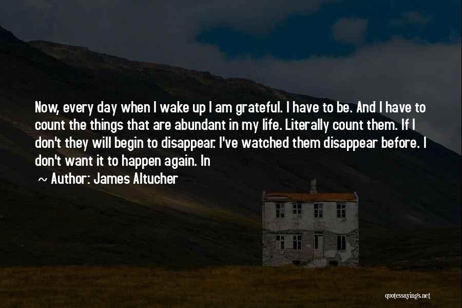 I Want To Disappear Quotes By James Altucher