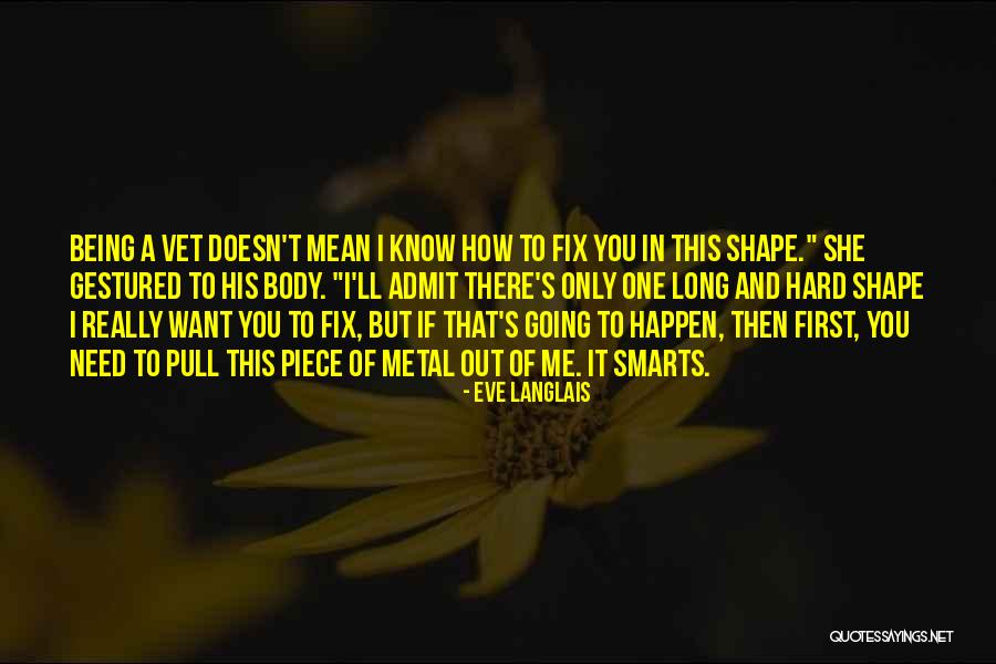 I Want To Fix You Quotes By Eve Langlais