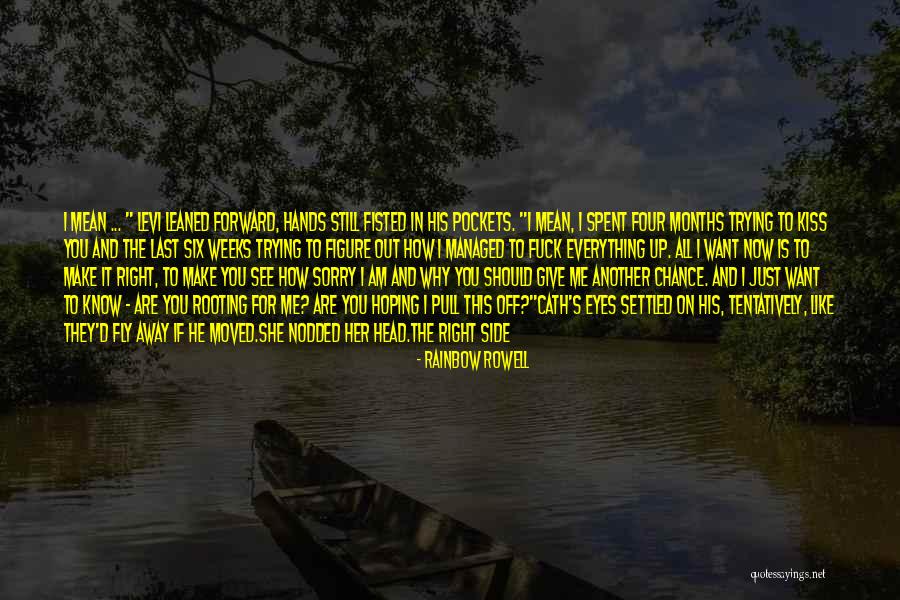 I Want To Fly Quotes By Rainbow Rowell I Want To Fly Quotes By Rainbow Rowell