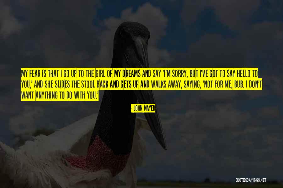 I Want To Go Away Quotes By John Mayer I Want To Go Away Quotes By John Mayer