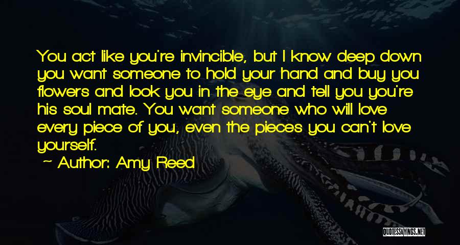 I Want To Hold Your Hand Quotes By Amy Reed