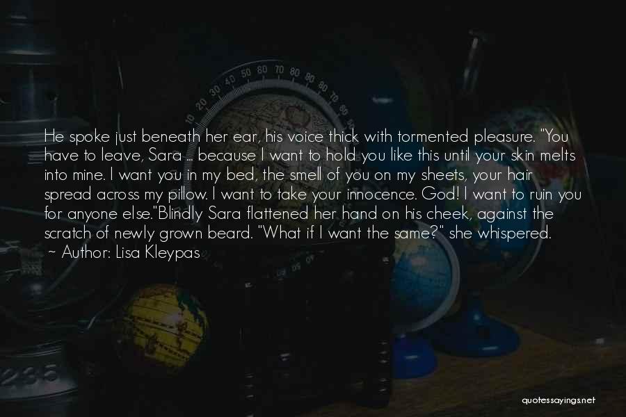 I Want To Hold Your Hand Quotes By Lisa Kleypas