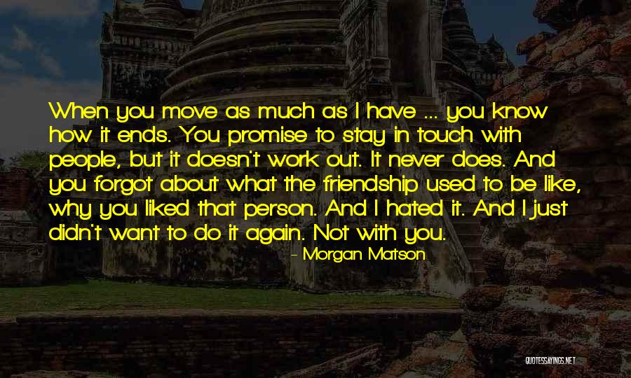 I Want To Know Why And Why Not Quotes By Morgan Matson I Want To Know Why And Why Not Quotes By Morgan Matson
