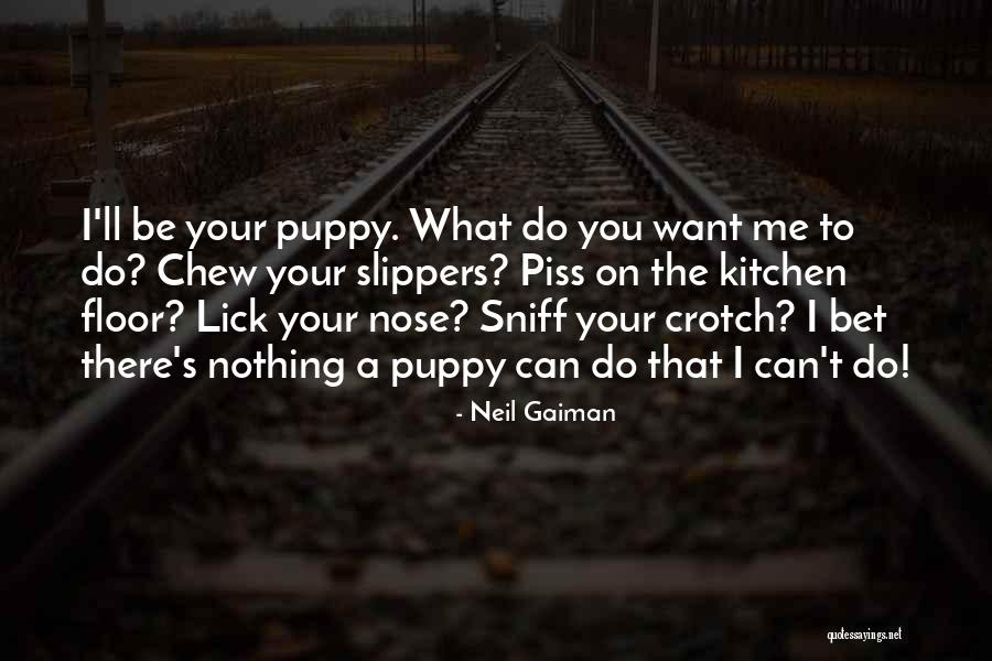 I Want To Lick You Quotes By Neil Gaiman