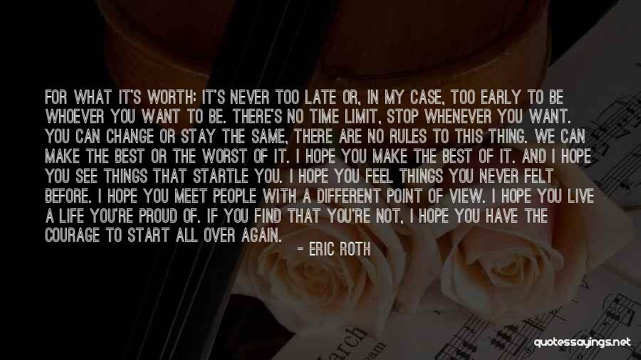 I Want To Meet You Again Quotes By Eric Roth I Want To Meet You Again Quotes By Eric Roth
