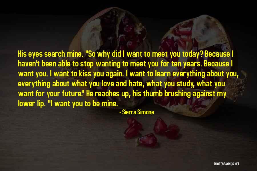 I Want To Meet You Again Quotes By Sierra Simone I Want To Meet You Again Quotes By Sierra Simone