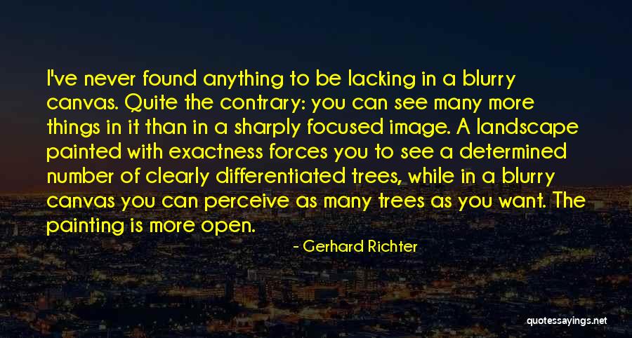 I Want To See You More Than Quotes By Gerhard Richter I Want To See You More Than Quotes By Gerhard Richter