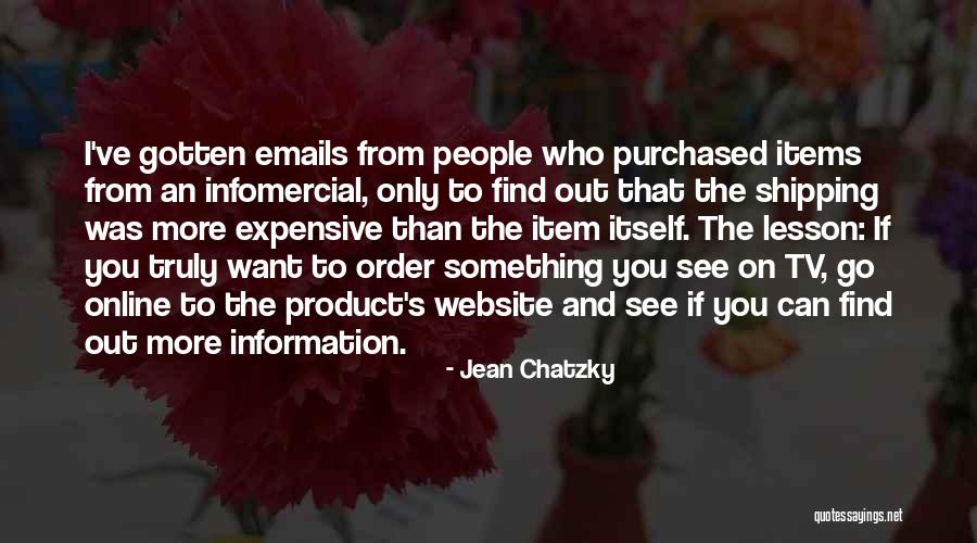 I Want To See You More Than Quotes By Jean Chatzky I Want To See You More Than Quotes By Jean Chatzky