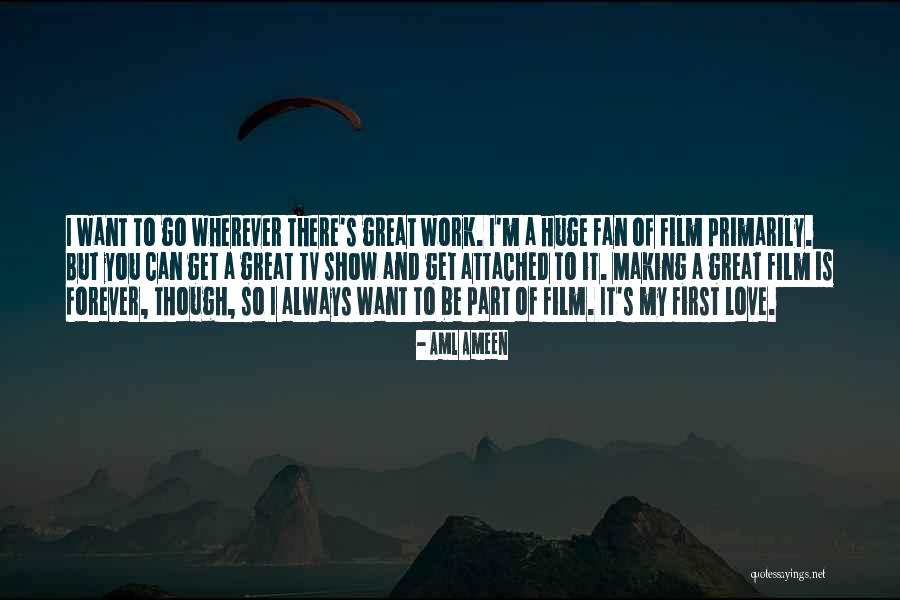 I Want To Show You My Love Quotes By Aml Ameen I Want To Show You My Love Quotes By Aml Ameen