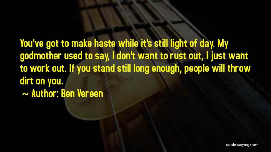 I Want To Stand Out Quotes By Ben Vereen