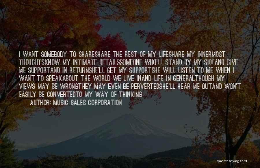 I Want To Stand Out Quotes By Music Sales Corporation