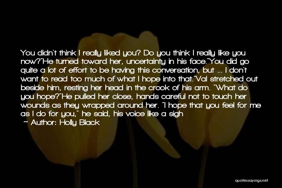 I Want To Touch Your Heart Quotes By Holly Black