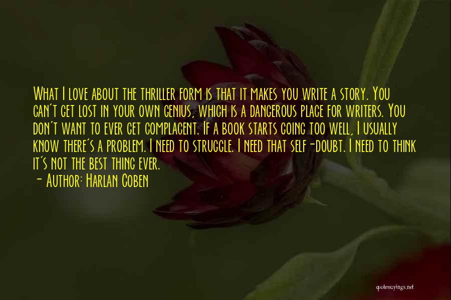 I Want To Write Quotes By Harlan Coben