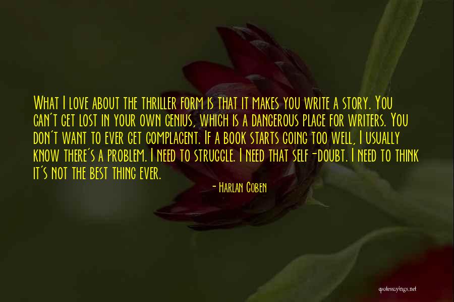 I Want To Write Quotes By Harlan Coben