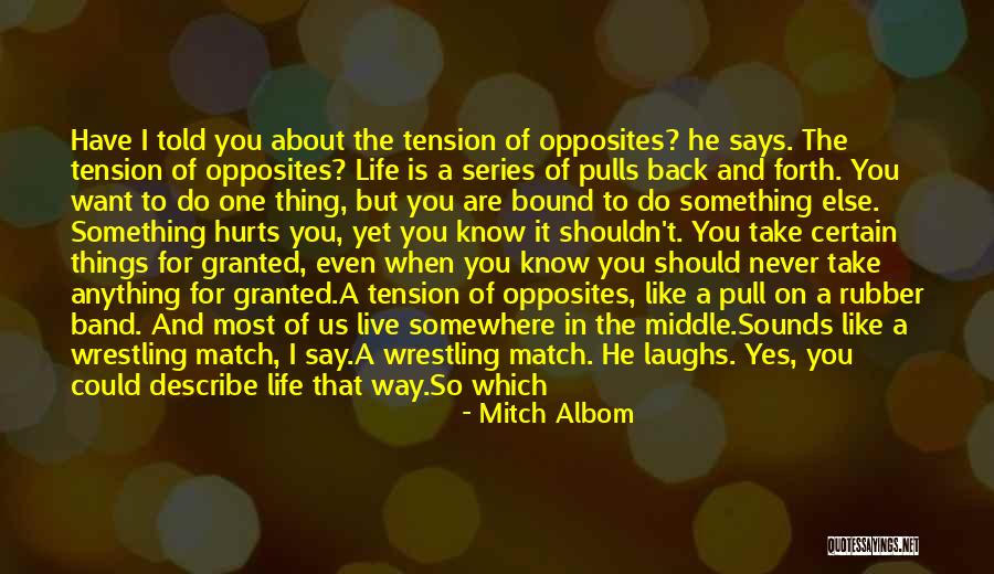 I Want You Back I Love You Quotes By Mitch Albom