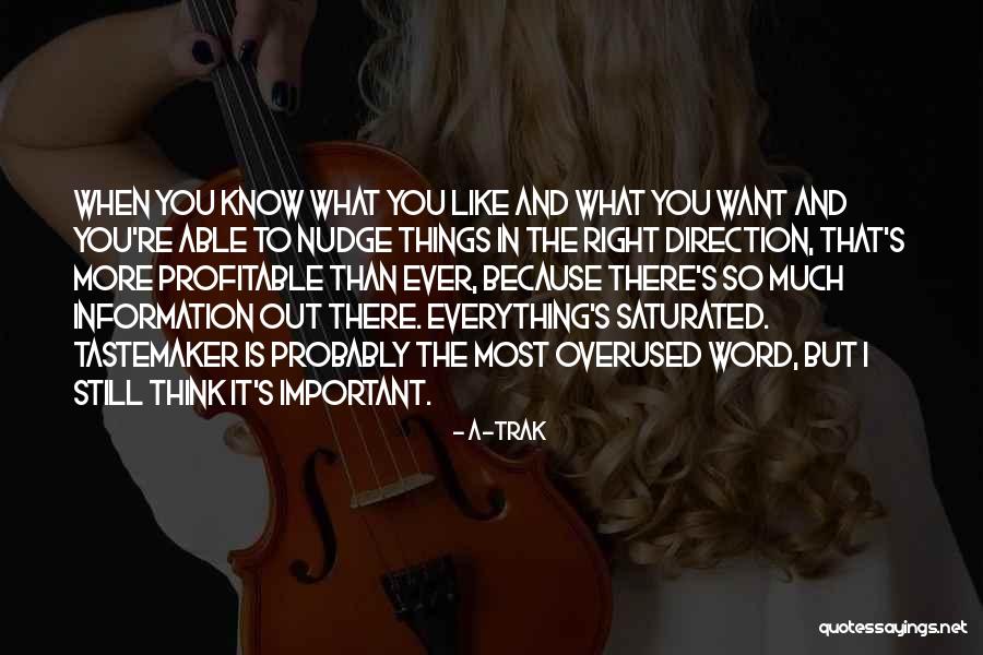 I Want You More Than Ever Quotes By A-Trak I Want You More Than Ever Quotes By A-Trak