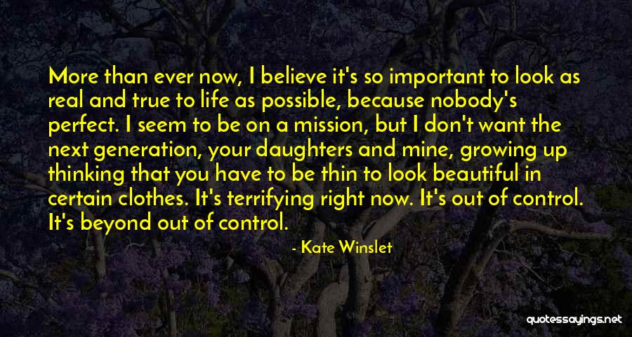 I Want You More Than Ever Quotes By Kate Winslet