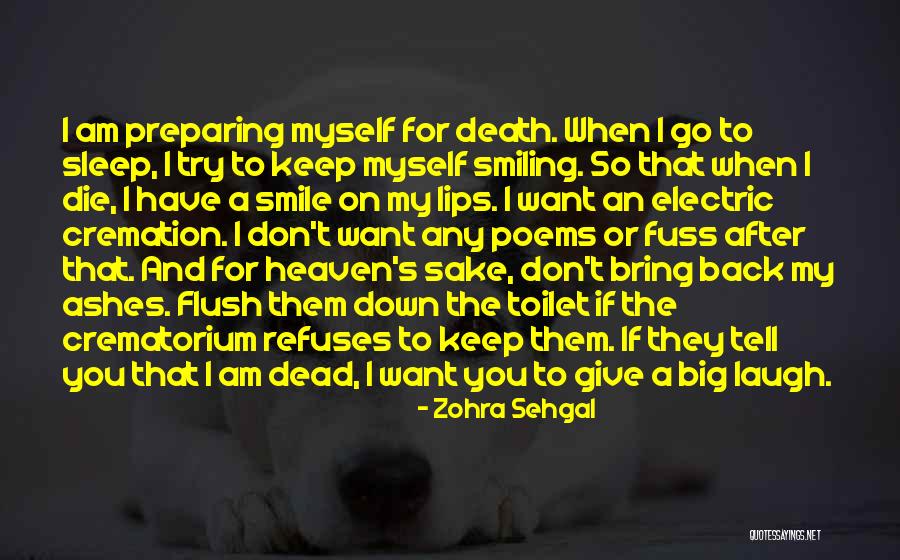 I Want You Poems Quotes By Zohra Sehgal