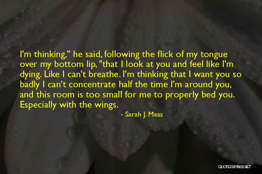 I Want You So Quotes By Sarah J. Maas