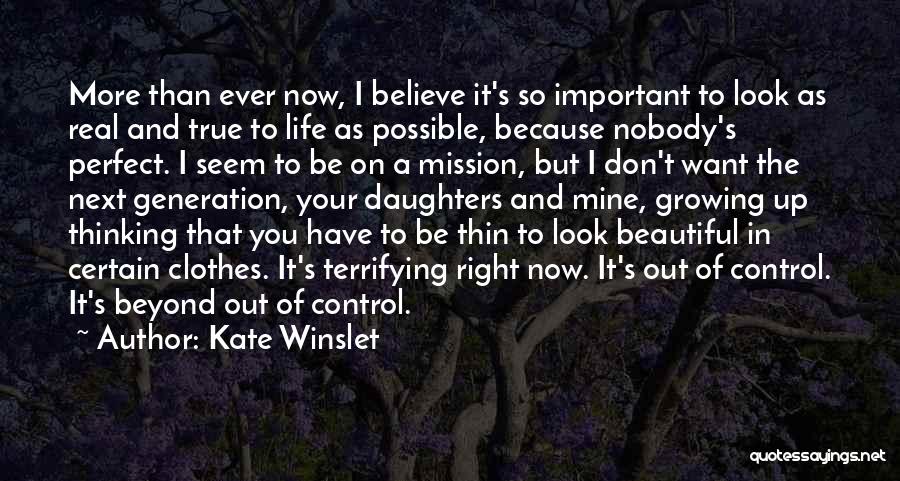I Want You To Be Mine Quotes By Kate Winslet