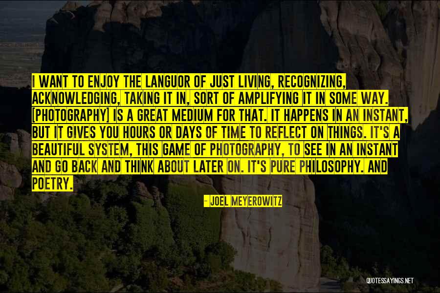 I Want You To Go Back Quotes By Joel Meyerowitz I Want You To Go Back Quotes By Joel Meyerowitz