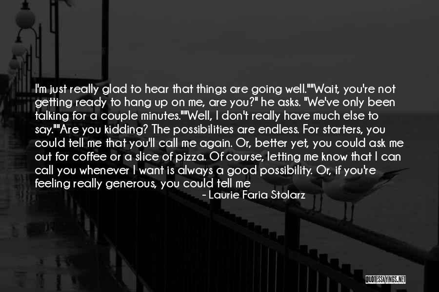 I Want You To Miss Me Too Quotes By Laurie Faria Stolarz I Want You To Miss Me Too Quotes By Laurie Faria Stolarz