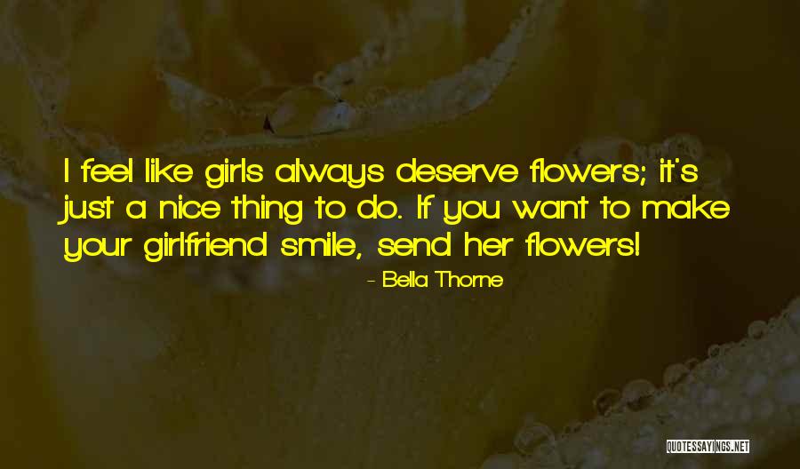 I Want Your Girlfriend Quotes By Bella Thorne