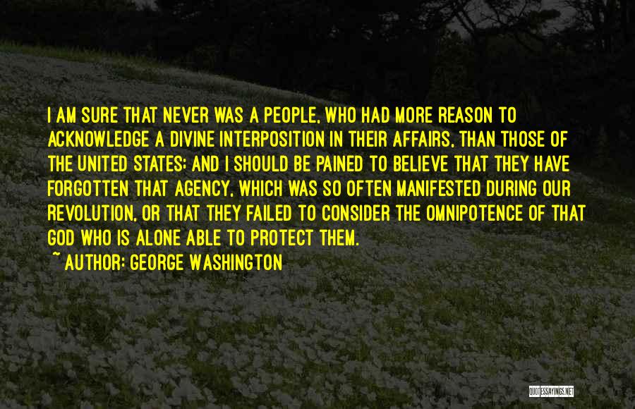 I Was Alone Quotes By George Washington