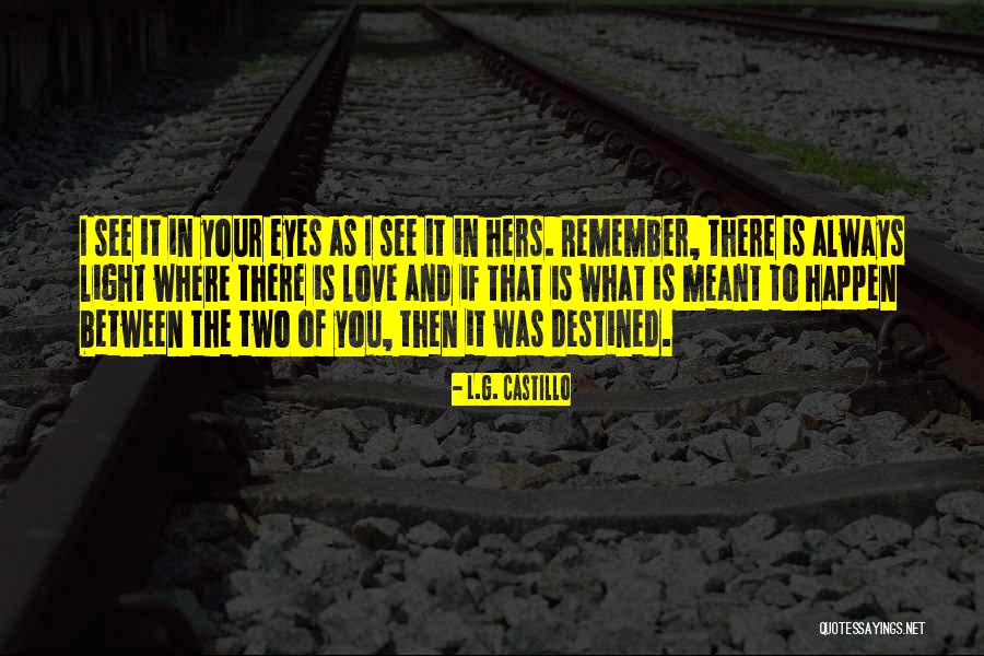 I Was Meant To Love You Quotes By L.G. Castillo I Was Meant To Love You Quotes By L.G. Castillo