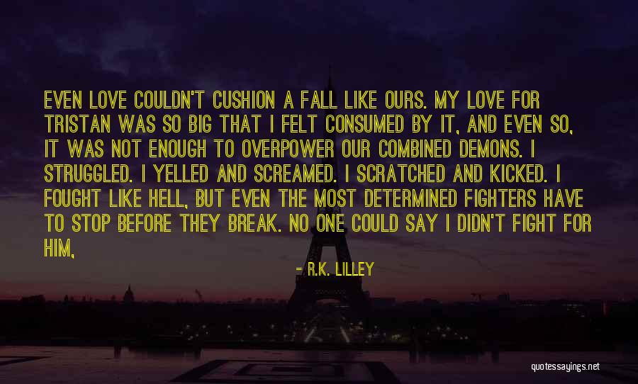 I Was Not Enough Quotes By R.K. Lilley I Was Not Enough Quotes By R.K. Lilley